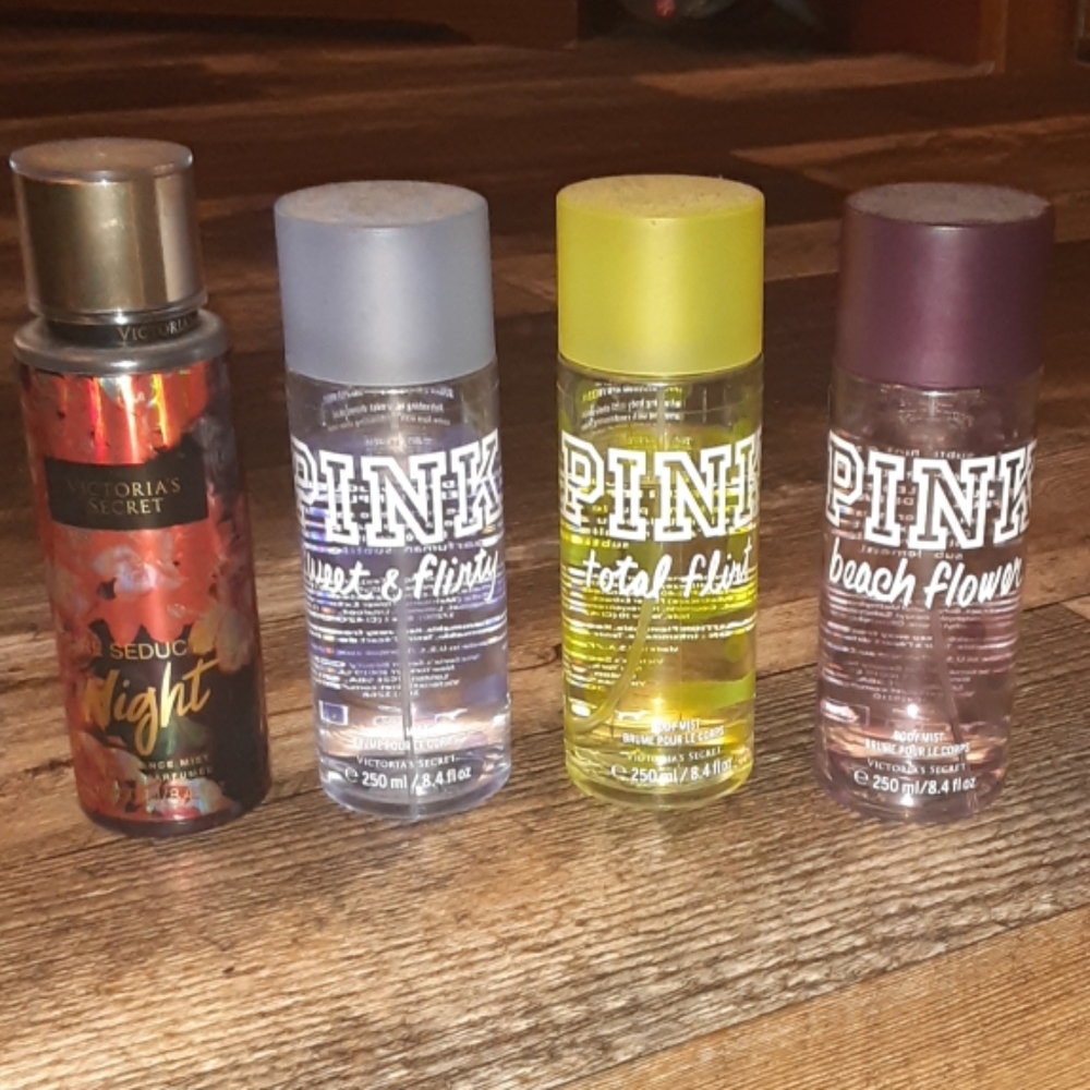 4 Victoria Secret Body Mists